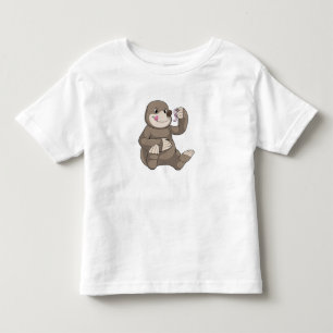 Mole met aardworm kinder shirts