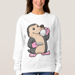 Mole met Cup Koffie & saucer Trui