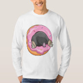 Mole met Donut T-shirt (Voorkant)