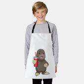 Mole met Drink mok Schort (Gedragen)