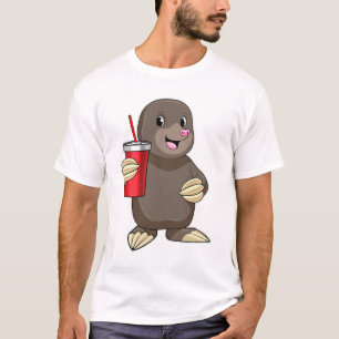 Mole met Drink mok T-shirt