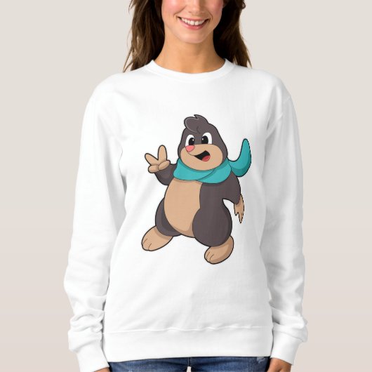 Mole met Scarf Trui (Voorkant)