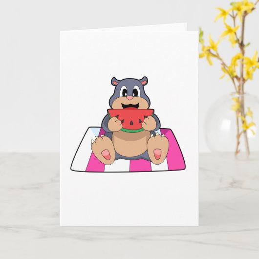 Mole met watermeloen.PNG Kaart (Gele Bloem)