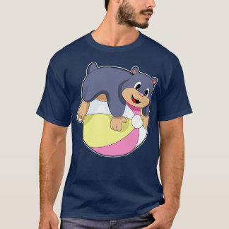 Mole met waterpolo t-shirt