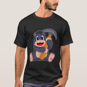 Mole Miner Pickaxe T-shirt