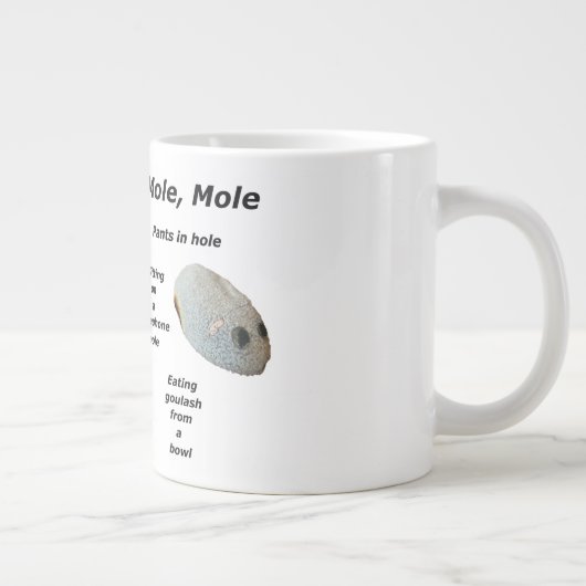 Mole, Mole Mug Extra Grote Beker (Rechts)