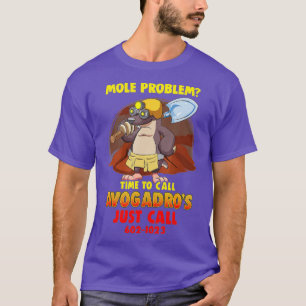 Mole Problem Chemistry Avogadro's Number Mole Day T-shirt