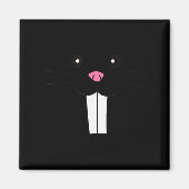 Mole Rat Costume Mole Disguise Funny Mole Magneet (Voorkant)