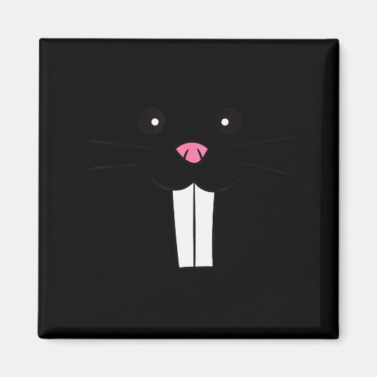 Mole Rat Costume Mole Disguise Funny Mole Magneet (Voorkant)