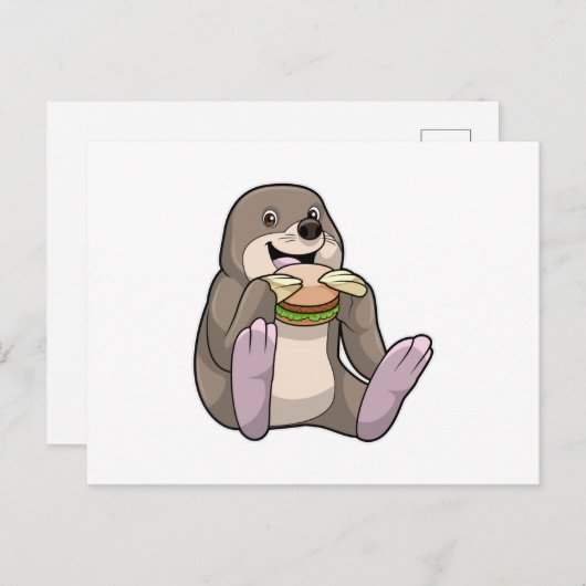 Mole Restaurant Burger Briefkaart (Voorkant / Achterkant)