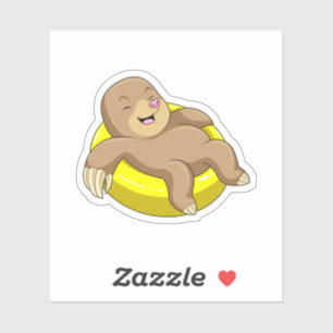 Mole tijdens het zwemmen met Lifebuoy Sticker