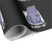 Mole vergelijking Funny Mole in een bekerglas donk Cadeaupapier (Rol Hoek)