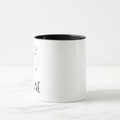 Moleculaire structuur van de Mok van cafeïne (Midden)