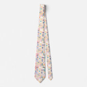 Moleculaire structuurpatroon stropdas (Voorkant)