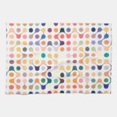 Moleculaire structuurpatroon theedoek (Horizontaal)