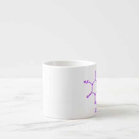 Molécule de caféine 20 oz. Mug (Devant)
