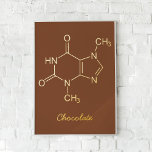 Molécule de chocolat<br><div class="desc">Élevez votre décor avec nos Imprimantes à huile de chocolat Molecule ! 🍫 ✨ Ces étonnantes gravures célèbrent la douce chimie du chocolat. Parfait pour les amateurs de science et de chocolat. Ajoutez une touche d'élégance scientifique à votre espace. Achetez maintenant et offrez vos murs en style!</div>