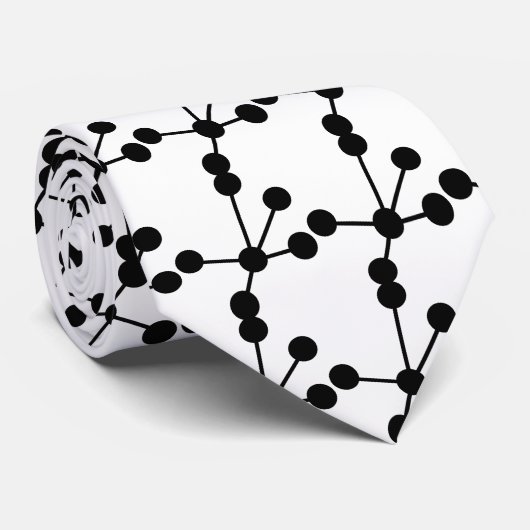 Moleculen, moleculen, moleculen, moleculen, mol... stropdas (Opgerold)