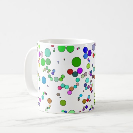 Molécules 11oz Mug (Devant gauche)