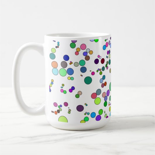 Molécules 15oz Mug (Gauche)