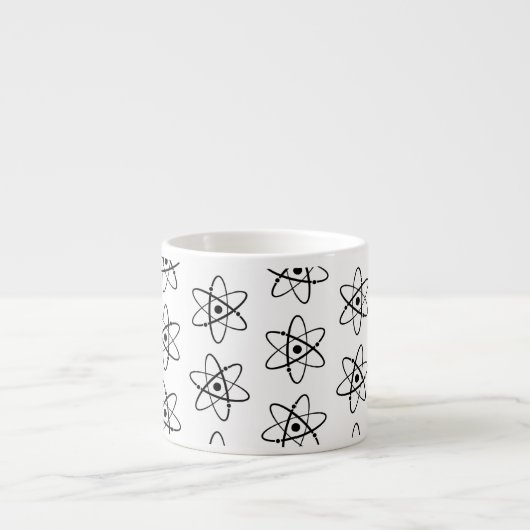 Molecules atoms Orbit Science Thémed Art Pattern Espresso Kop (Voorkant)
