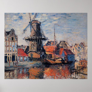 Molen aan het Onbekende Kanaal Poster