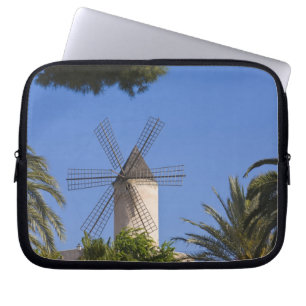 Molen, Palma, Mallorca, Spanje Laptop Sleeve
