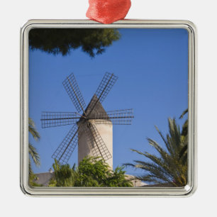 Molen, Palma, Mallorca, Spanje Metalen Ornament