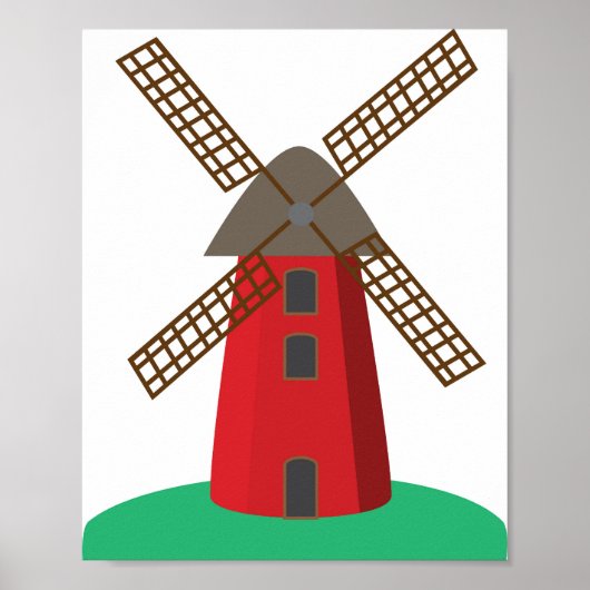 Molen Poster (Voorkant)