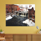 molen scène canvas afdruk (Insitu (Woonkamer))