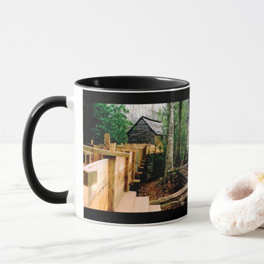 molen scène mok (Met donut)