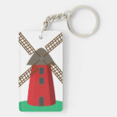 Molen Sleutelhanger (achterkant)