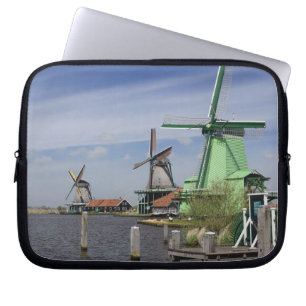 Molen, Zaanse Schans, Holland, Nederland 2 Laptop Sleeve