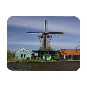 Molen, Zaanse Schans, Holland, Nederland 3 Magneet