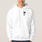 Moletom "Like a Balloon" Branco Hoodie (Voorkant)