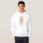 Moletom masculino de Páscoa (Happy Easter) Hoodie (Voorkant volledig)