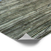 Moliceiro-boot in Aveiro, Portugal Poster (Hoek)