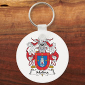 Molina Family Crest Sleutelhanger (Voorkant)