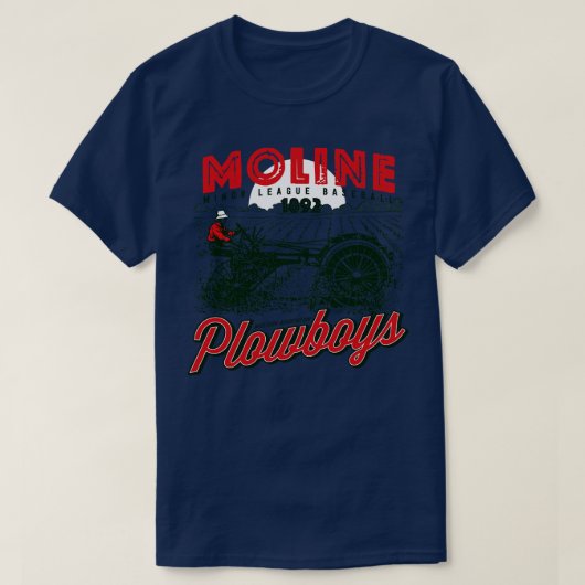 Moline Plowboys T-shirt (Design voorkant)