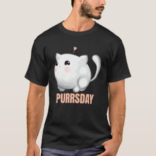 Molle Kat Verliefd Op Purrsdag T-shirt