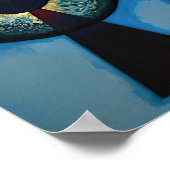 Molle rudesse , Vassily Kandinsky Poster (Hoek)