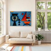 Molle rudesse , Vassily Kandinsky Poster