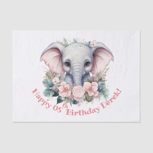 mollig kind tissuepapier (Voorkant)