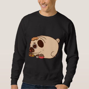 mollig pug eten Classic T-Shirt 886