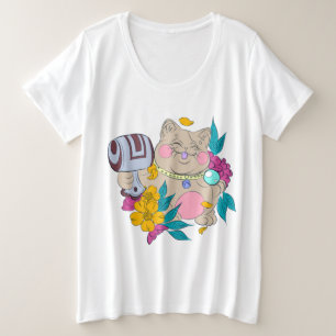 mollige bofkont grote maat t-shirt