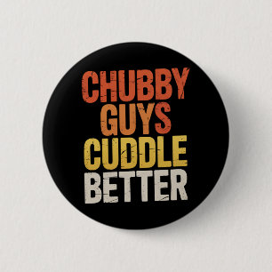 Mollige Kerels Knuffelen Beter Gay Beer LGBTQ Trot Ronde Button 5,7 Cm