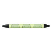 Mollige Matcha Groene Kitty Zwarte Inkt Pen (Voorkant)