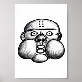 Mollige vent poster