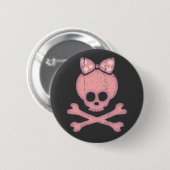 Molly Bow Dot Ronde Button 5,7 Cm (Voorkant /achterkant)