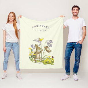 Molly Brett Momma Konijn Baby Swing LadyBug Fleece Deken